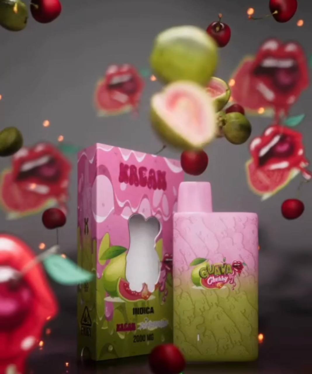 Buy Kream Guava Cherry Disposable Buy Kream Guava Cherry Disposable